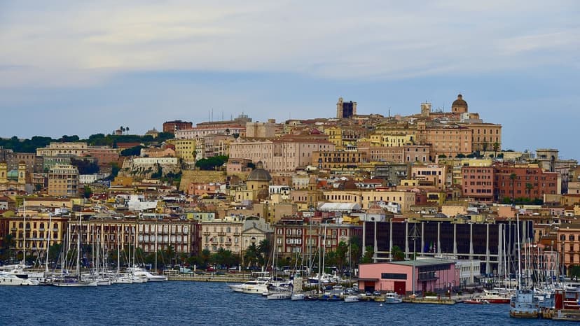 sardinia is a wild island with beautiful small cities and wild vines